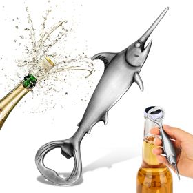 Swordfish Bottle Opener Is A Small Tool Suitable For Various Parties And Gatherings (Option: Dark Silver KPQ4202)